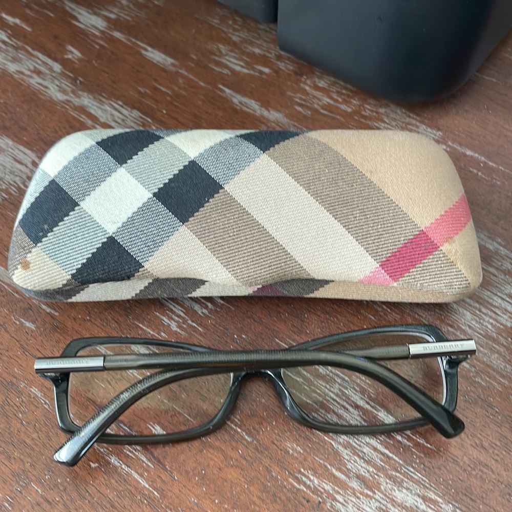 Burberry Brown Ay1633108 Rectangular Eyeglasses W… - image 2